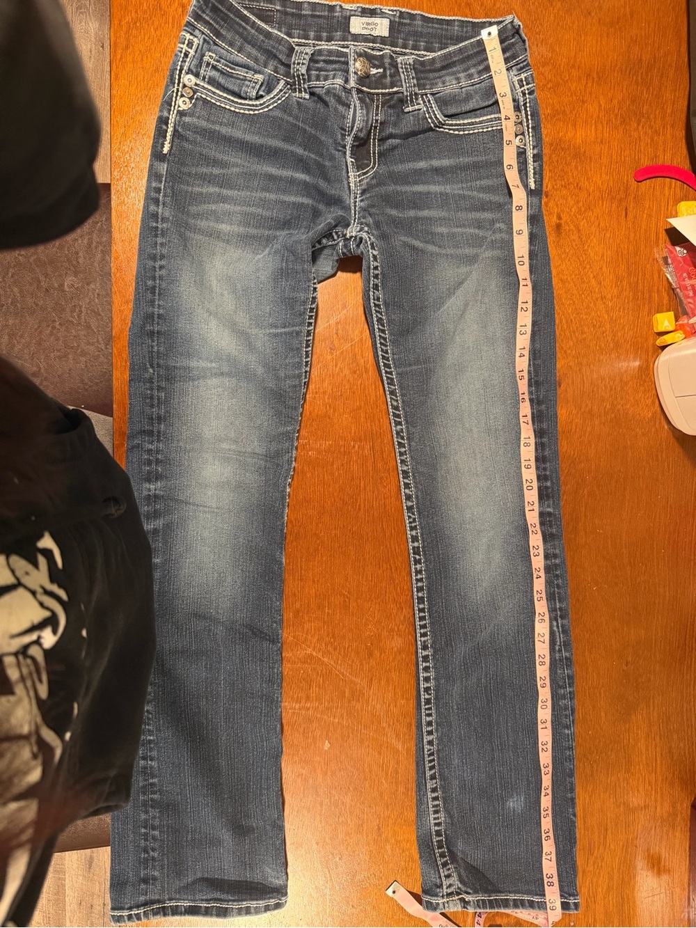 💙 Virgo Daytrip Bootcut Jeans with Conrast Stitching - Picture 10 of 10